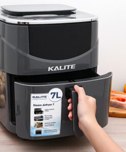 KALITE STEAM Airfryer 7L l oil-free fryer and steamer Avalible In Pakistan