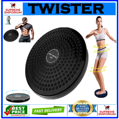 Ab Twister Waist Tummy Trimmer Disc For Women and Men | Rotating Board Exercise