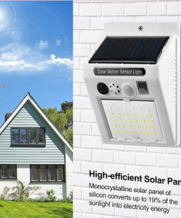 Alternative view of Solar Sound And Light Alarm...