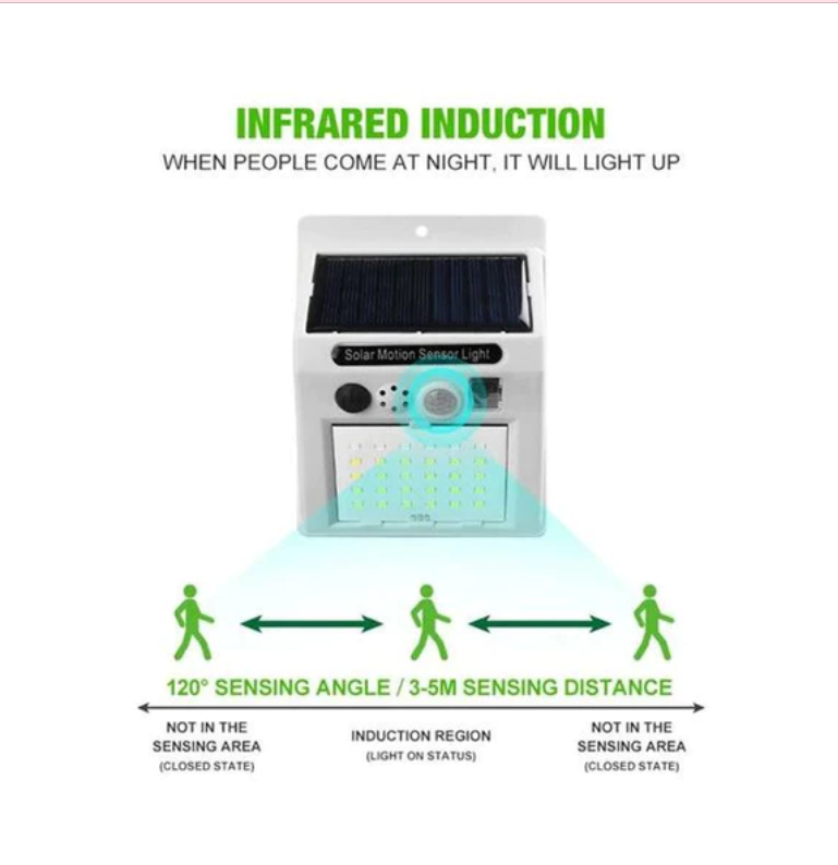 Solar Sound And Light Alarm Lamp FA-BK-666