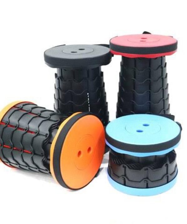 Alternative view of Portable Retractable Folding Stool, Collapsible...