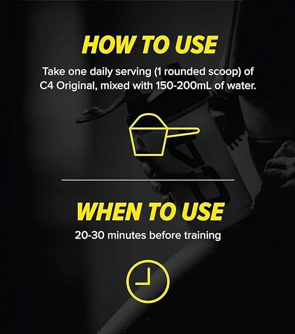 CELLUCOR C4 60 SERVINGS | Pre-Workout Supplement - Image 3