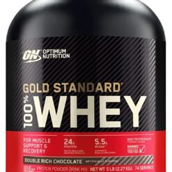 Optimum Nutrition Gold Standard 100% Whey Protein Powder, Double Rich Chocolate, 5 Pound (Packaging May Vary) - Image 3