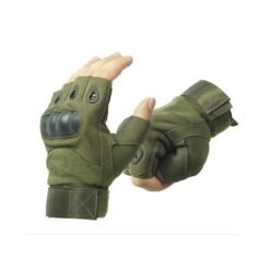 Oakley Tactical Gloves (Sports Outdoor High Quality Half Finger Gloves Green)