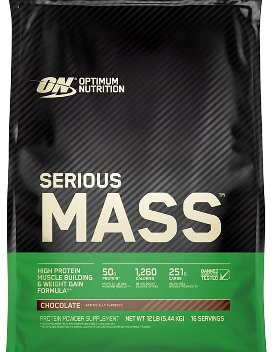 Optimum Nutrition | Serious Mass Weight Gainer | 12LB