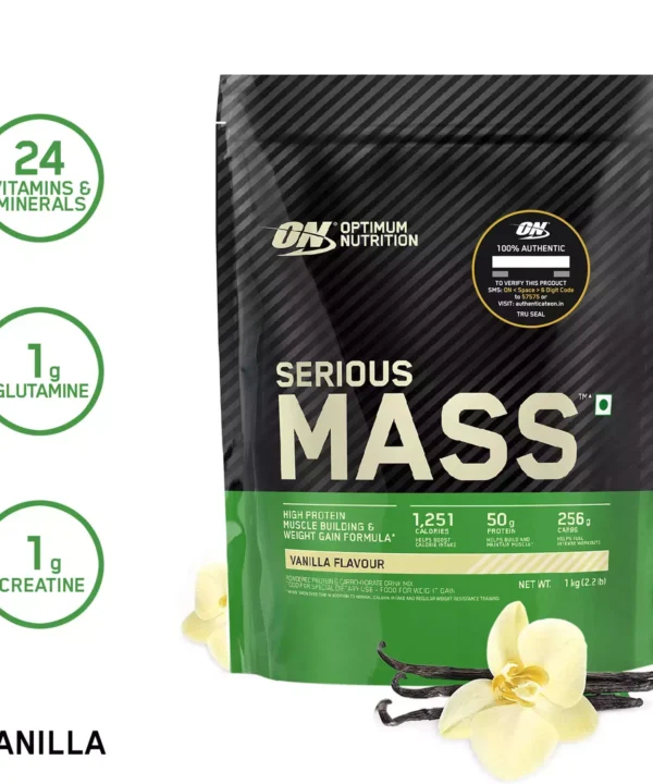 Alternative view of ON Serious Mass Weight Gainer...