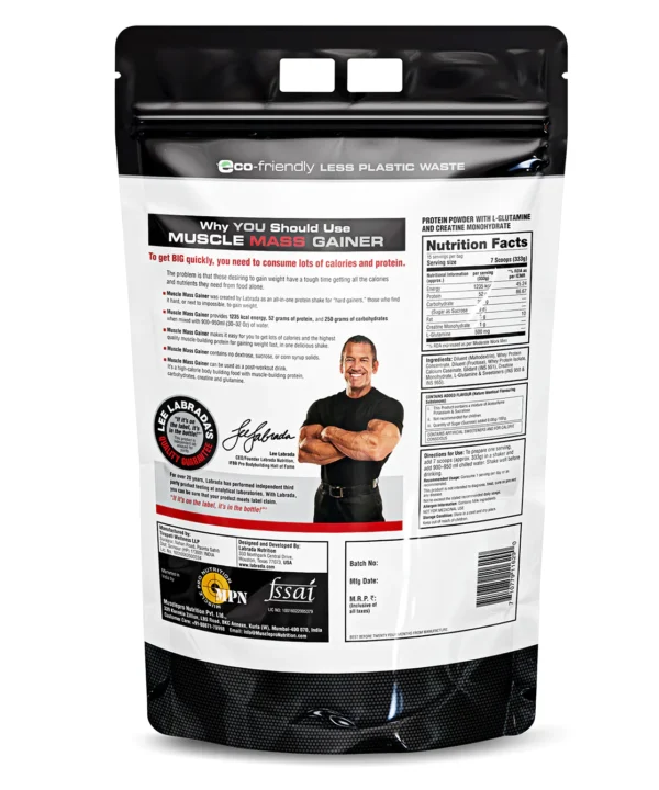 LABRADA MUSCLE MASS GAINER | 2LB - Image 3