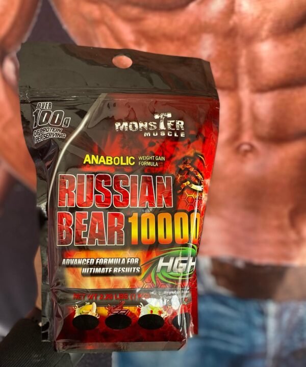 Russian Bear 1kg Mass gainer...