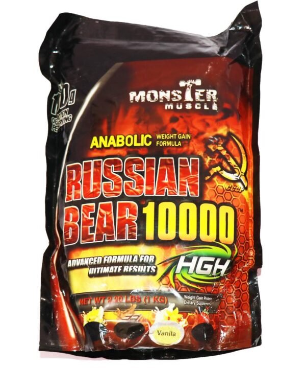 Russian Bear 1kg Mass gainer | Chocolate Flavor - Best Price in Pakistan | GreyMart
