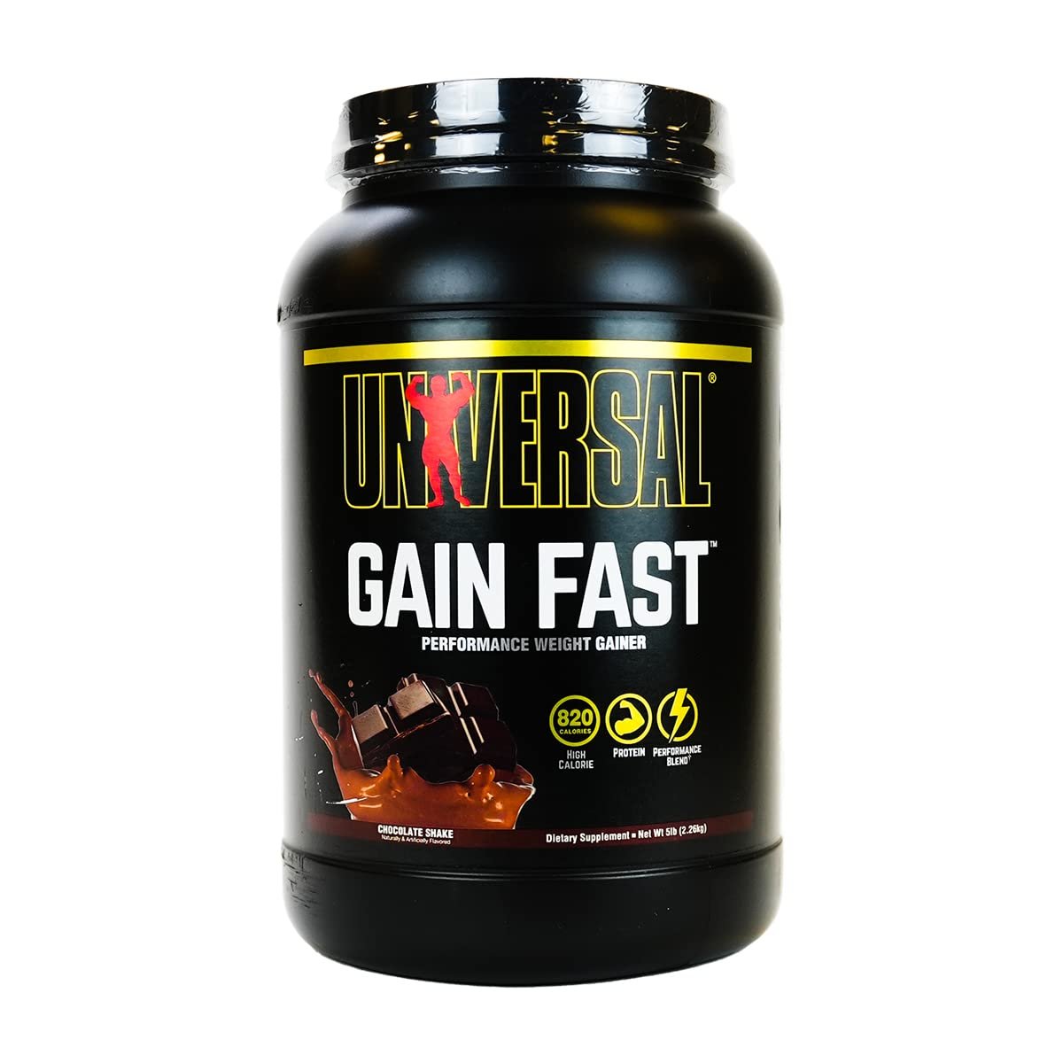 Universal Gain Fast Chocolate Shake - Frasco de 3kg. - Image 4