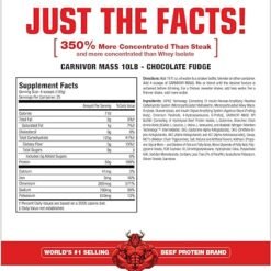 Alternative view of MuscleMeds Carnivore Mass Gainer 2LB