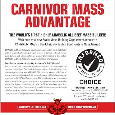 MuscleMeds Carnivore Mass Gainer 2LB - Best Price in Pakistan | GreyMart