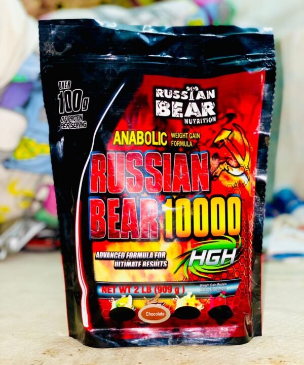 Russian Bear 1kg Mass gainer | Chocolate Flavor - Best Price in Pakistan | GreyMart