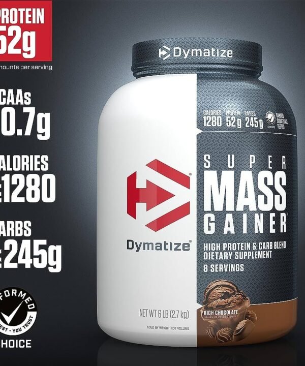 Dymatize Super Mass Gainer – 6lbs 3kg - Image 5
