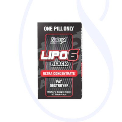 NUTREX LIPO 6 BLACK -Fat Burner 60 Capsule