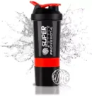 Three Layers Protein Powder Spider Shaker Exercise Bottle 500ml