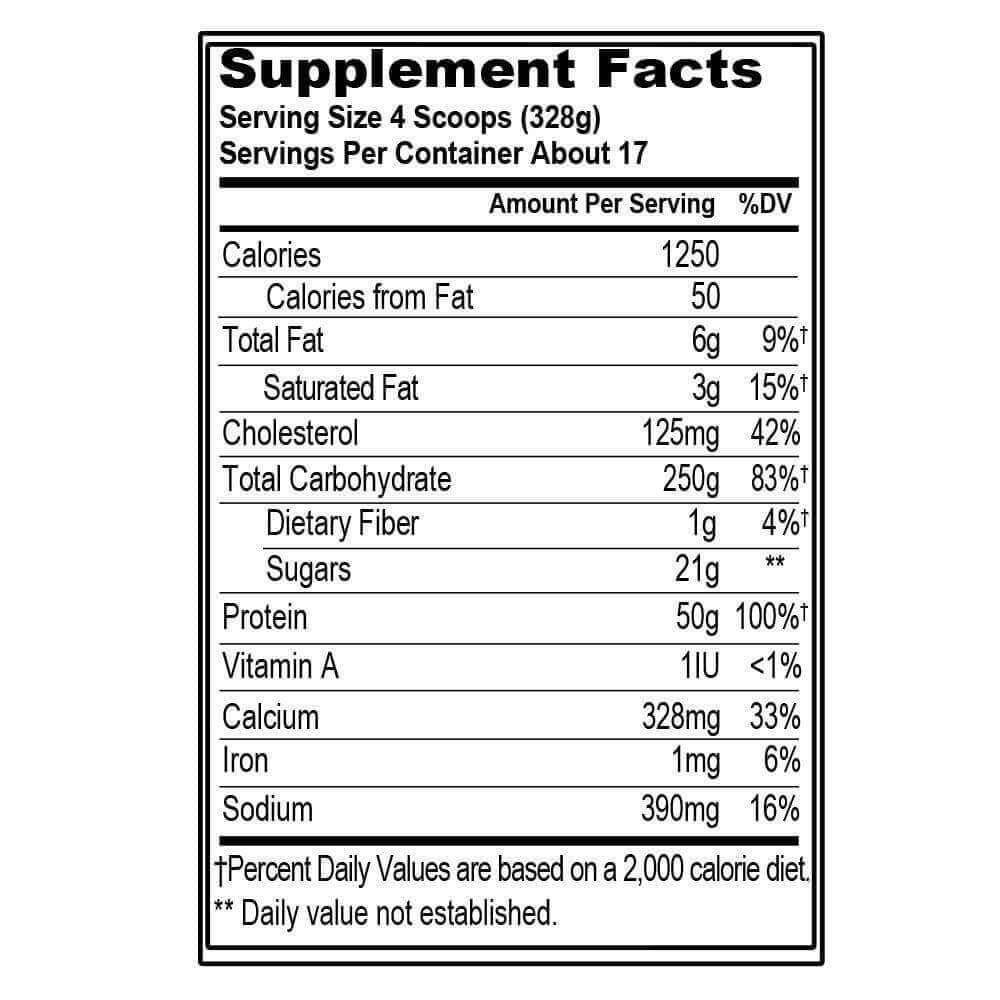 Evolution Nutrition Stacked Protein GAINER 12LB - Image 2