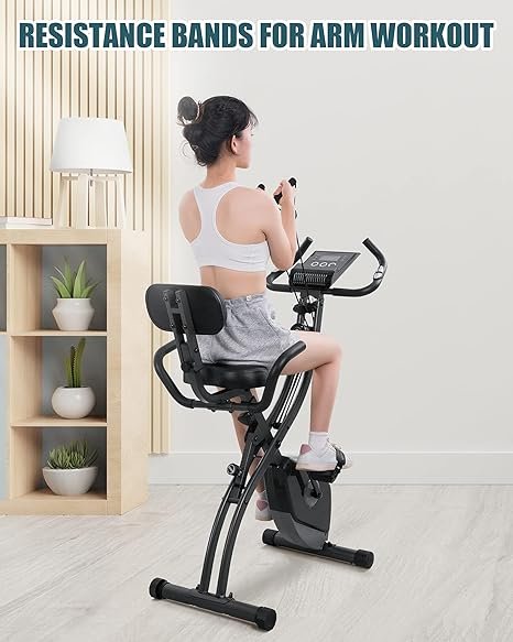 Folding Exercise Bike | 3-in-1 X-Bike | Exercise Bike | Foldable Stationary Bike - Image 3