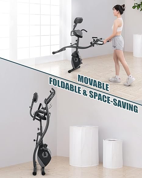 Folding Exercise Bike | 3-in-1 X-Bike | Exercise Bike | Foldable Stationary Bike - Image 6