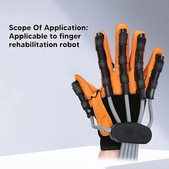 Pair Rehabilation Robot Gloves, Hand Dysfunction Patient Training Device Rehabilitation Robot Gloves Hand Rehabilitation Device Help Patient with Hand Dysfunction to Independently Carry Out Rehabilitation Training to Long-Term Relief Finger Cramps Left Hand, In Pakistan best Price - Image 8