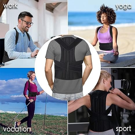 Adjustable Back Pain Belt | Posture Belt for Men and Women - Image 2