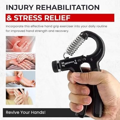 Histro Automatic Counting Hand Gripper Adjustable - Best Price in Pakistan | GreyMart