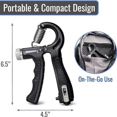 Histro Automatic Counting Hand Gripper Adjustable - Best Price in Pakistan | GreyMart
