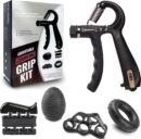 Grip Strength Trainer Kit with Counter (5 Pack)