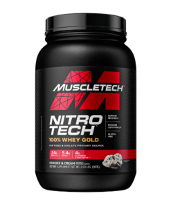 MUSCLETECH NITROTECH 100%WHEY GOLD 2LB