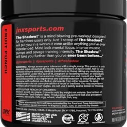 Alternative view of JNX SPORTS The Shadow! Pre-workout...