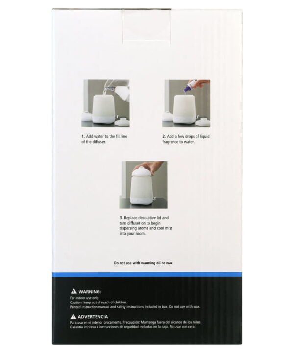 Mainstays Cool Mist Ultrasonic Aroma Diffuser - Best Price in Pakistan | GreyMart