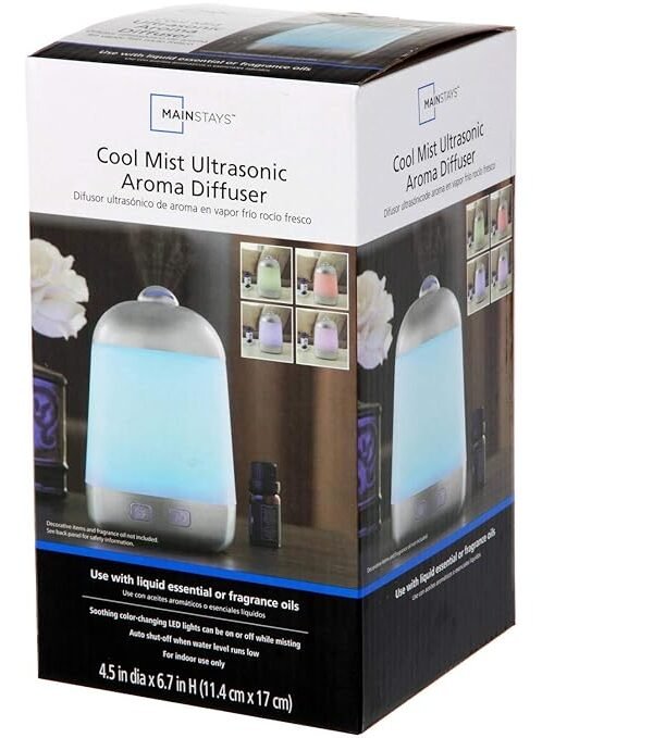 Mainstays Cool Mist Ultrasonic Aroma Diffuser - Best Price in Pakistan | GreyMart