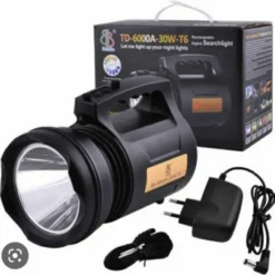 Alternative view of TD Powerful Rechargeable Searchlight - Outdoor Camping Traveling Floodlight Rechargeable Powerful 30W LED Search Light TD-6000