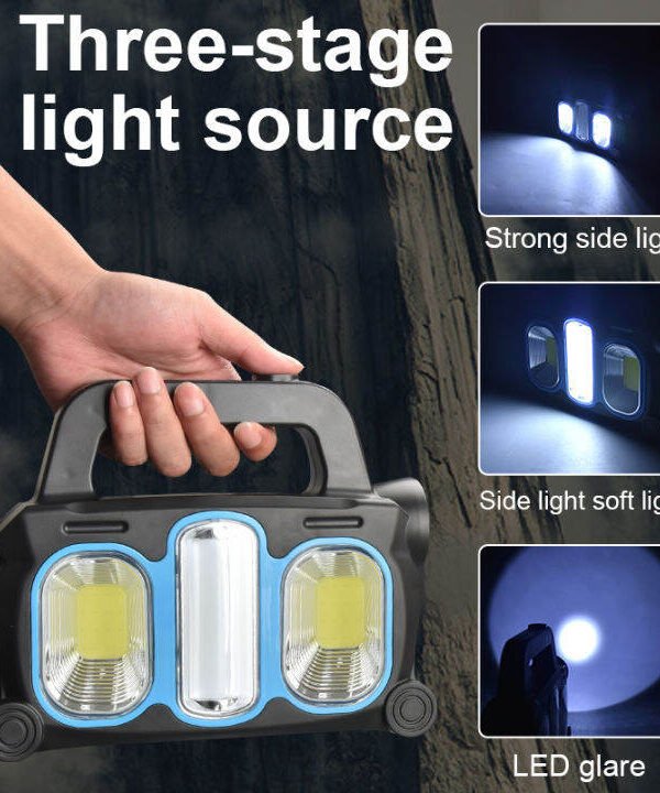 Hurry Bolt HB-6168 Solar rechargeable portable lamp - Best Price in Pakistan | GreyMart