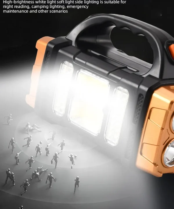 Hurry Bolt Small Size HB-2678] Lantern - rechargeable portable LED lamp 2400mAh, - Image 3