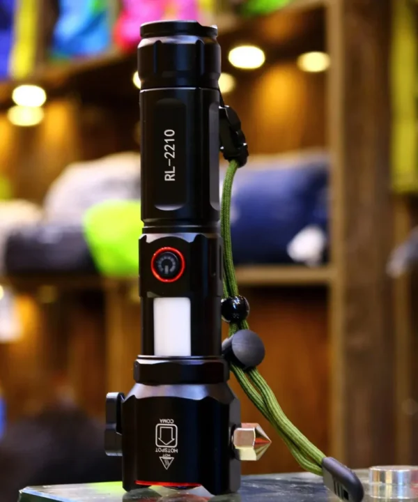 Rechargeable Multi Functional Emergency Abd super Powerful 2-in-1 3000mah Emergency Flashlight - Image 9