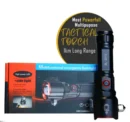 Abd super Powerful 2-in-1 3000mah Emergency Flashlight & Charging Bank Waterproof LED Powerful Torch 1KM Range Torch Light High Power Long Distance 1 km,1000 Meter Long Range, 3300 mAh / High Battery Back up Water Resistance Rechargeable Led