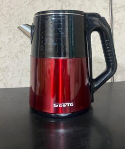 Alternative view of BOIL WATER FASTER AND EASIER WITH SOVIO!  Introducing the Sovio 2000W Electric Kettle - 2.7L Fast-Boil Kettle! Sovio 2000W Electric Kettle – 2.7L