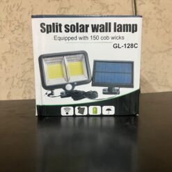 solar Spotlight GL150 Outdoor Solar Light, Garage Security Lighting, PIR Motion Sensor, 5 Modes Lighting, Remote