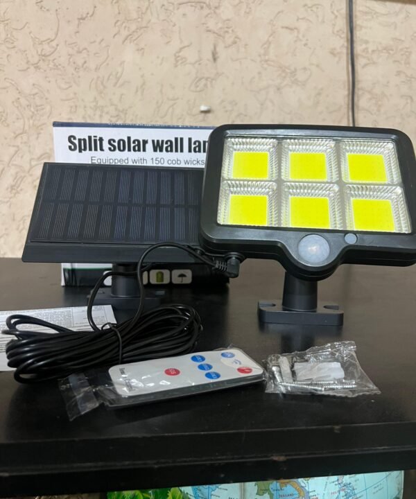 solar Spotlight GL150 Outdoor Solar Light, Garage Security Lighting, PIR Motion Sensor, 5 Modes Lighting, Remote - Image 3