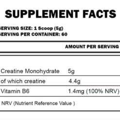 Kevin Levrone Gold Creatine Powder - (Grape, 300g) - Boost Energy Levels, Enhance Strength, Suitable for Men & Women - Image 3