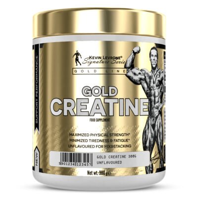 Kevin Levrone Gold Creatine Powder - (Grape, 300g) - Boost Energy Levels, Enhance Strength, Suitable for Men & Women