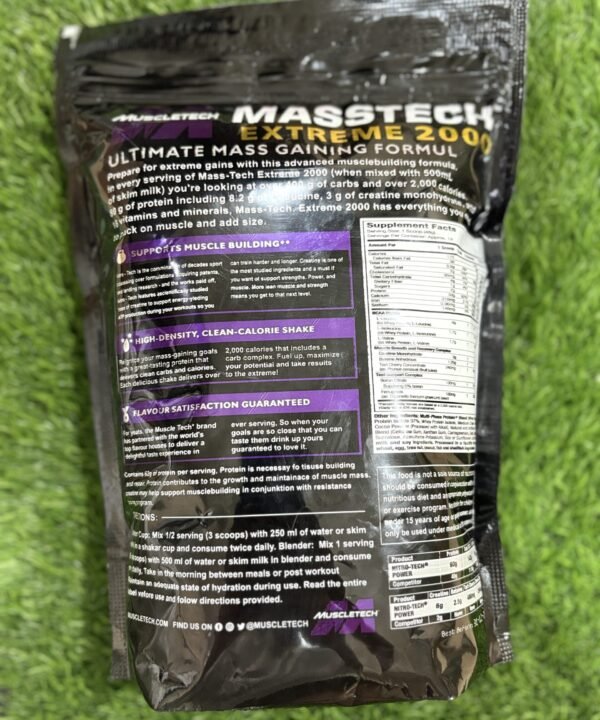 Alternative view of Mass Tech Xtreme 2000 muscle...