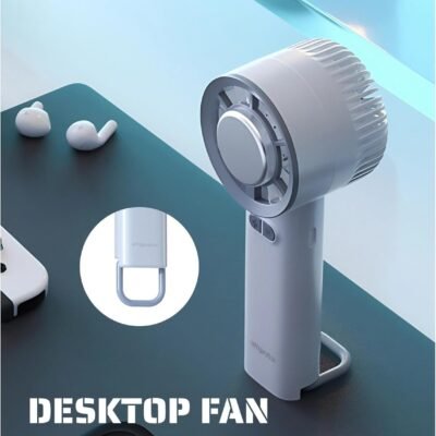Cooler, 100 Speeds Rechargeable Mini Cooling Fan wi HandFan - Best Price in Pakistan | GreyMart