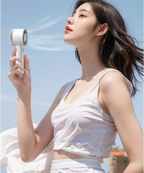 Alternative view of Cooler, 100 Speeds Rechargeable Mini...