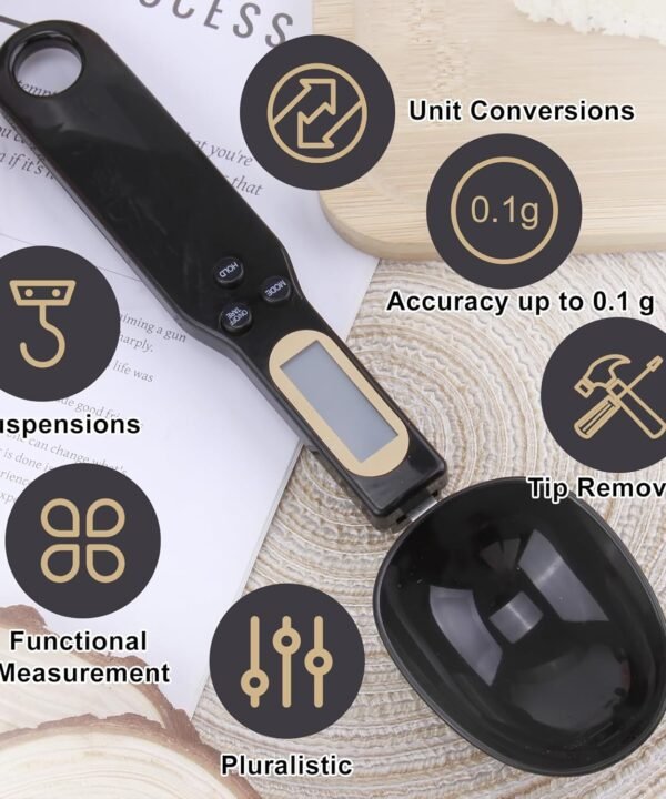 Alternative view of Digital Measuring Spoon Scale 500g,...