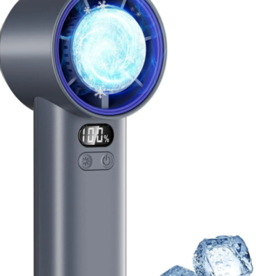 Cooler, 100 Speeds Rechargeable Mini Cooling Fan wi HandFan - Best Price in Pakistan | GreyMart