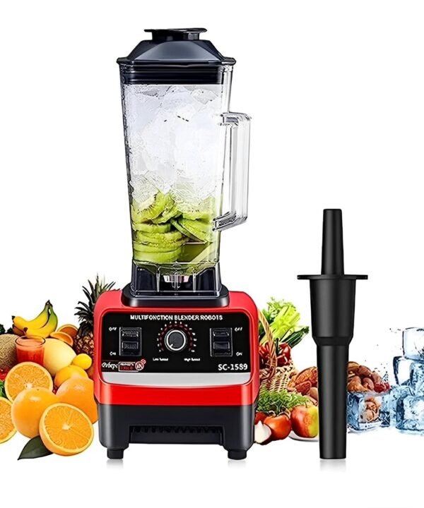 Silver Crest Heavy Duty German Powerful Blender 2 in 1 4500 Watts Power Full Motor 2l Large Capacity Unbreakable Jug - Image 3