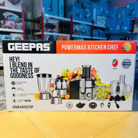 GEEPAS 5 in 1 Food Factory-46023 - Image 2