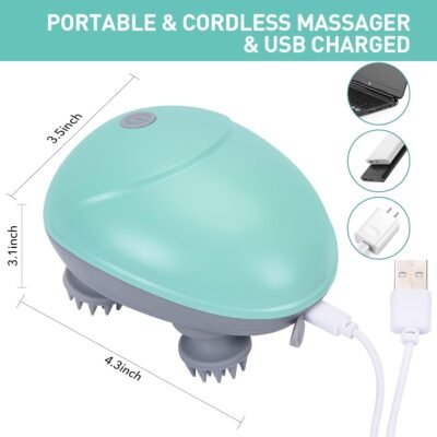 Electric Scalp Massager,Waterproof Head Massager for Hair - Best Price in Pakistan | GreyMart